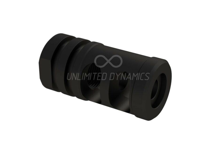 Two Chamber NATO A2 Compensator .223 Rem. 1/2 28 UNEF Stainless Steel