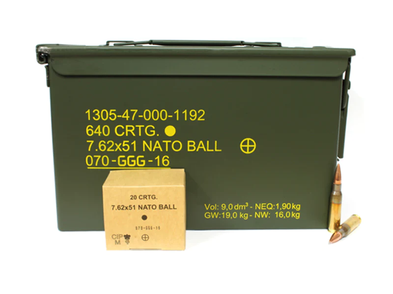 GGG Nato Ball M80 7,62×51 – 640 in Nato Box
