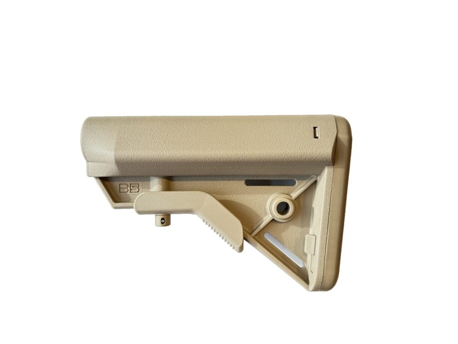 B5 SYSTEMS AR-15 SOPMOD BRAVO STOCK COLLAPSIBLE MIL-SPEC Coyote Brown
