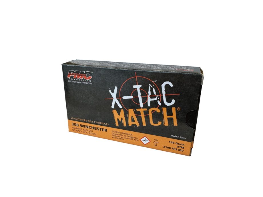 PMC X-Tac Match .308 Win. 168gr 20Stk