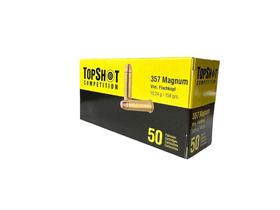 TOPSHOT .357 Magnum FMJ 158gr 50Stk