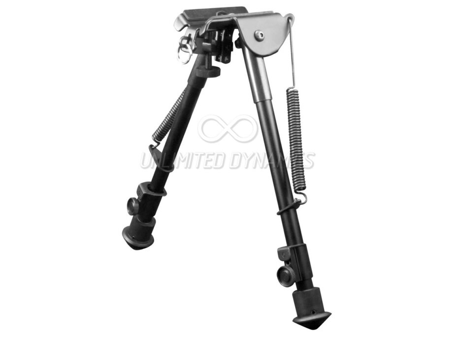 AIM SPORTS H. STYLE SPRING TENSION BIPOD 9.5″ – 15″